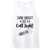 Shines Bright Like Call Light Funny Nurse Aide ER ICU Nurse PosiCharge Competitor Tank