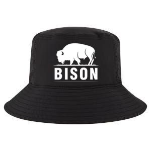 Simple Bison Logo Cool Comfort Performance Bucket Hat