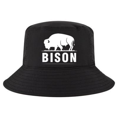 Simple Bison Logo Cool Comfort Performance Bucket Hat