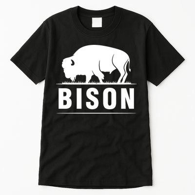 Simple Bison Logo Tall T-Shirt