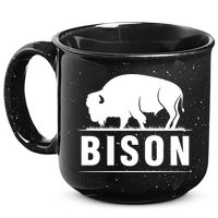 Simple Bison Logo 15oz Campfire Ceramic Mug