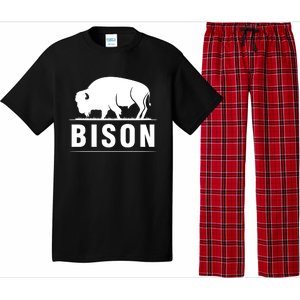 Simple Bison Logo Pajama Set