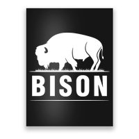 Simple Bison Logo Poster