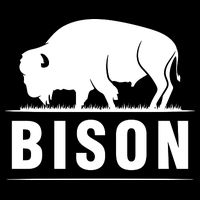 Simple Bison Logo Poster