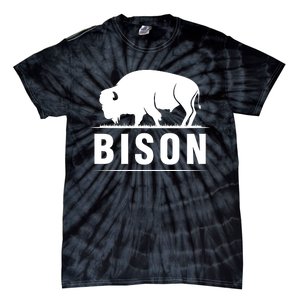 Simple Bison Logo Tie-Dye T-Shirt