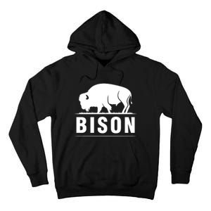 Simple Bison Logo Tall Hoodie