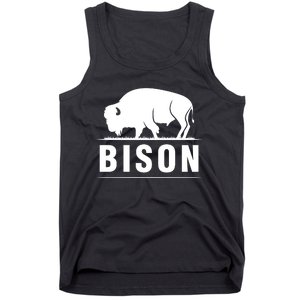 Simple Bison Logo Tank Top