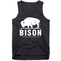 Simple Bison Logo Tank Top
