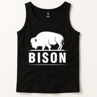 Simple Bison Logo Tank Top