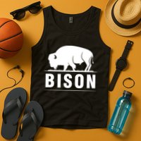 Simple Bison Logo Tank Top