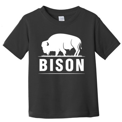 Simple Bison Logo Toddler T-Shirt
