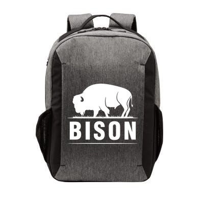 Simple Bison Logo Vector Backpack