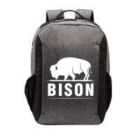 Simple Bison Logo Vector Backpack