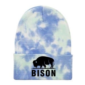 Simple Bison Logo Tie Dye 12in Knit Beanie