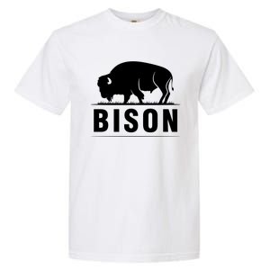 Simple Bison Logo Garment-Dyed Heavyweight T-Shirt