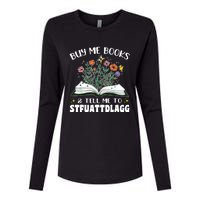 Spicy Book Lover, Buy Me Books And Tell Me To STFUATTDLAGG Womens Cotton Relaxed Long Sleeve T-Shirt