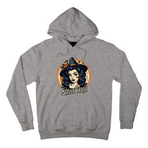 Sassy Bruja Latina Mexican Halloween Witch Tall Hoodie