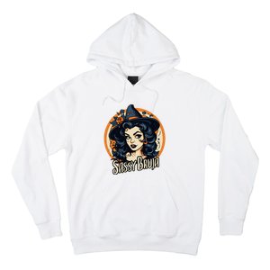 Sassy Bruja Latina Mexican Halloween Witch Hoodie