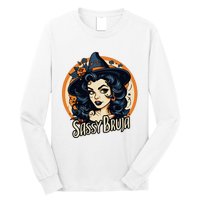 Sassy Bruja Latina Mexican Halloween Witch Long Sleeve Shirt