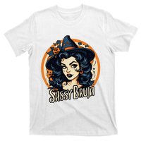 Sassy Bruja Latina Mexican Halloween Witch T-Shirt