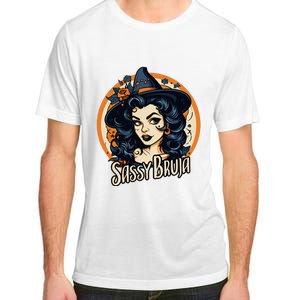 Sassy Bruja Latina Mexican Halloween Witch Adult ChromaSoft Performance T-Shirt