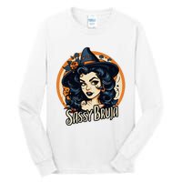 Sassy Bruja Latina Mexican Halloween Witch Tall Long Sleeve T-Shirt