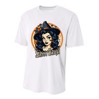 Sassy Bruja Latina Mexican Halloween Witch Performance Sprint T-Shirt