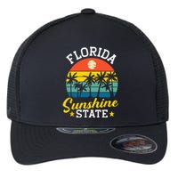 Summer Beach Lover Florida Sunshine State Flexfit Unipanel Trucker Cap