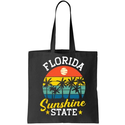 Summer Beach Lover Florida Sunshine State Tote Bag