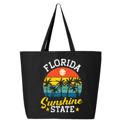 Summer Beach Lover Florida Sunshine State 25L Jumbo Tote