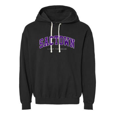 Sacramento Basketball Light The Beam Basketball Garment-Dyed Fleece Hoodie