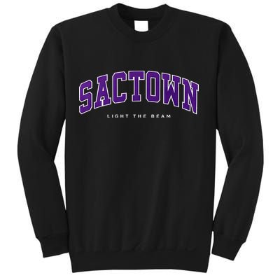 Sacramento Basketball Light The Beam Basketball Sweatshirt