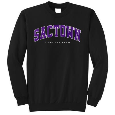 Sacramento Basketball Light The Beam Basketball Sweatshirt