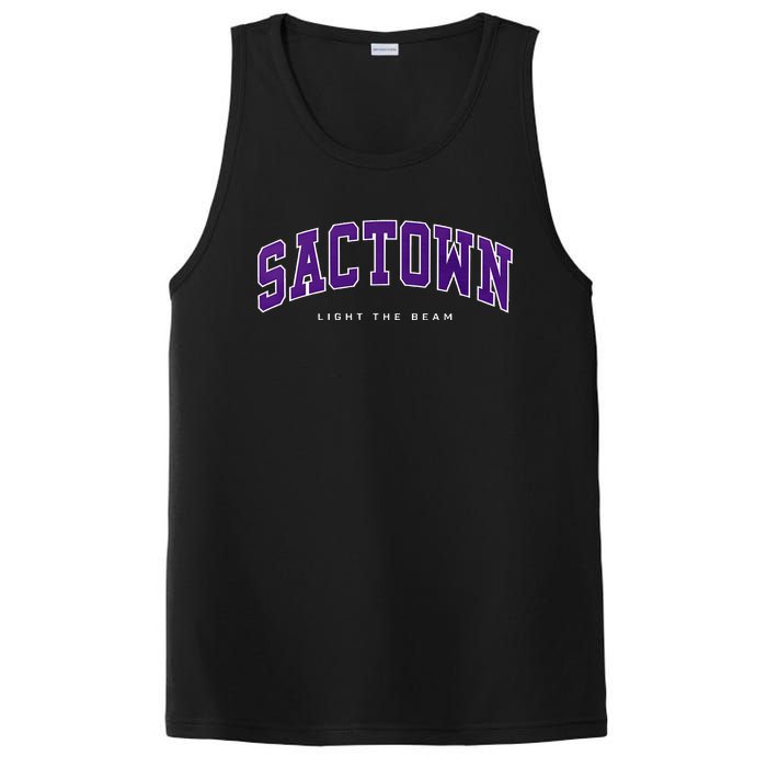 Sacramento Basketball Light The Beam Basketball PosiCharge Competitor Tank