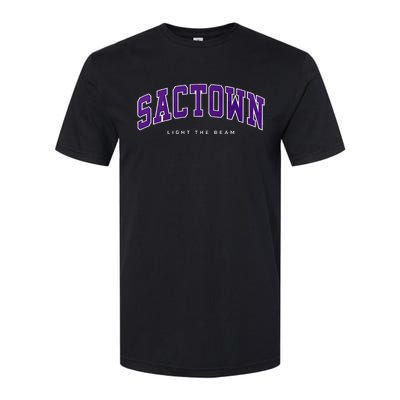 Sacramento Basketball Light The Beam Basketball Softstyle CVC T-Shirt