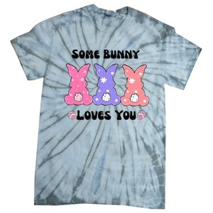 Some Bunny Love You Easter Easter Tie-Dye T-Shirt