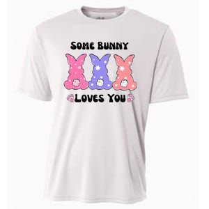 Some Bunny Love You Easter Easter Cooling Performance Crew T-Shirt