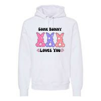 Some Bunny Love You Easter Easter Premium Hoodie