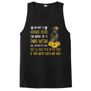 Sunflower Bull Mastiff Mom Mothers Day Dog Mom Gift PosiCharge Competitor Tank