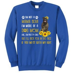 Sunflower Bull Mastiff Mom Mothers Day Dog Mom Gift Sweatshirt