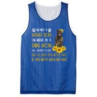 Sunflower Bull Mastiff Mom Mothers Day Dog Mom Gift Mesh Reversible Basketball Jersey Tank