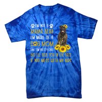 Sunflower Bull Mastiff Mom Mothers Day Dog Mom Gift Tie-Dye T-Shirt