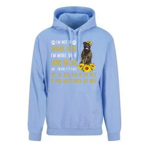 Sunflower Bull Mastiff Mom Mothers Day Dog Mom Gift Unisex Surf Hoodie