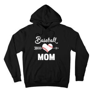 Softball Baseball Mom Leopard Cute  Mothers Day Tall Hoodie