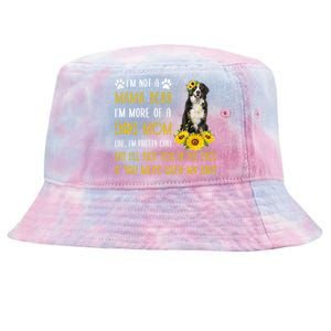 Sunflower Bernese Mountain Mom Mothers Day Dog Mom Cool Gift Tie-Dyed Bucket Hat