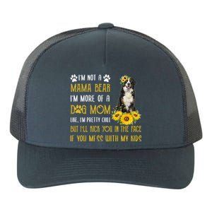 Sunflower Bernese Mountain Mom Mothers Day Dog Mom Cool Gift Yupoong Adult 5-Panel Trucker Hat