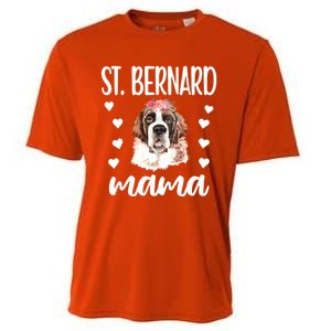 St Bernard Mama Saint Bernard Dog Owner St Bernard Mom Gift Cooling Performance Crew T-Shirt