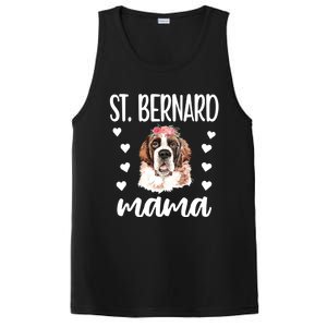 St Bernard Mama Saint Bernard Dog Owner St Bernard Mom Gift PosiCharge Competitor Tank