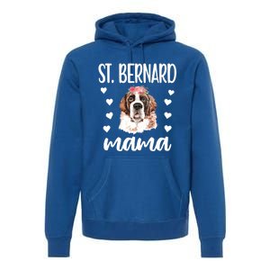 St Bernard Mama Saint Bernard Dog Owner St Bernard Mom Gift Premium Hoodie