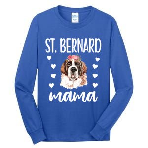 St Bernard Mama Saint Bernard Dog Owner St Bernard Mom Gift Tall Long Sleeve T-Shirt